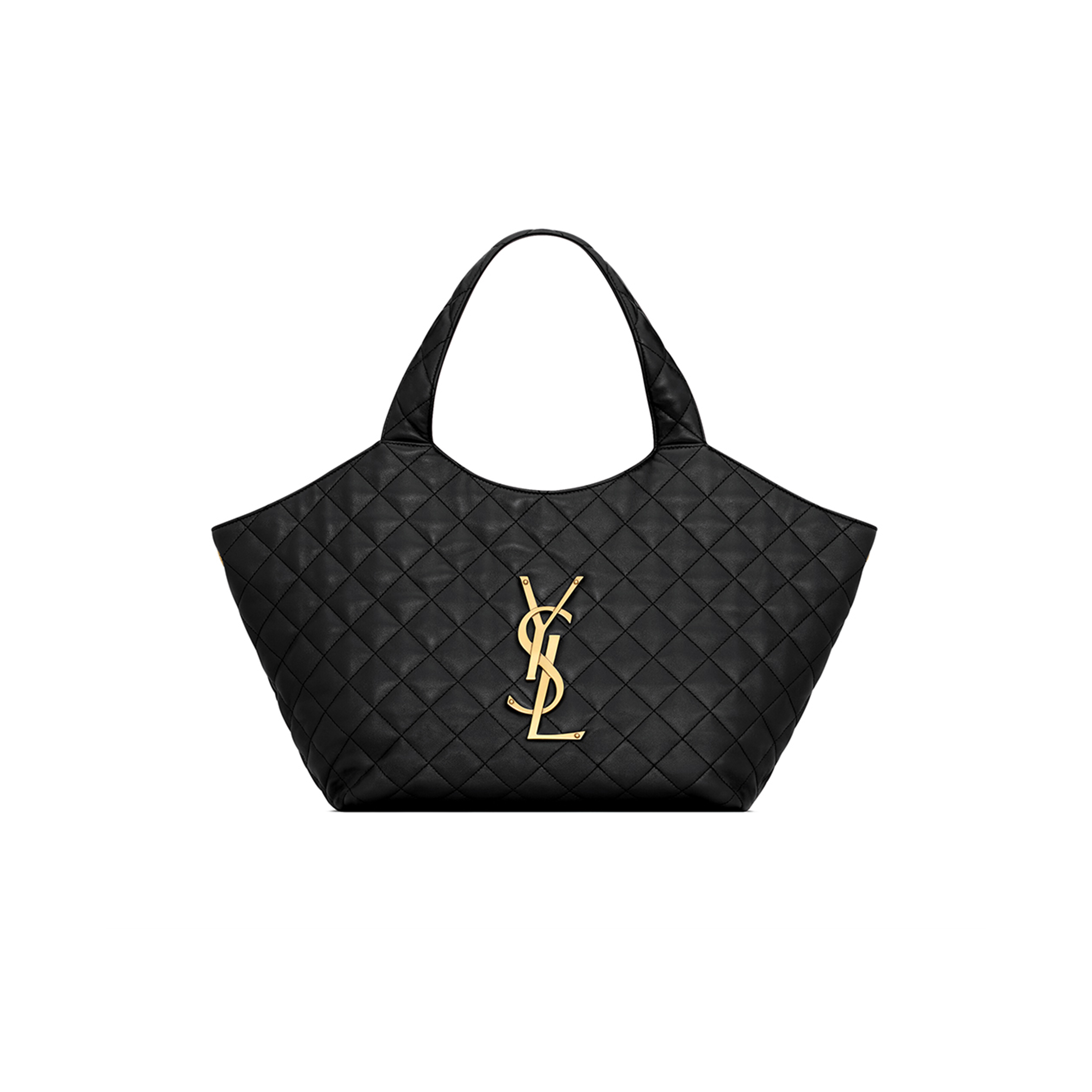 YSL ICARE MEDIUM IN QUILTED NAPPA 858191AAANG1000 (31*28*15cm) YSL ICARE MEDIUM IN QUILTED NAPPA 858191AAANG1000 (31*28*15cm)